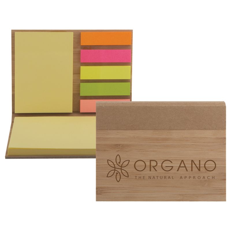 Bamboo Sticky Note Pad