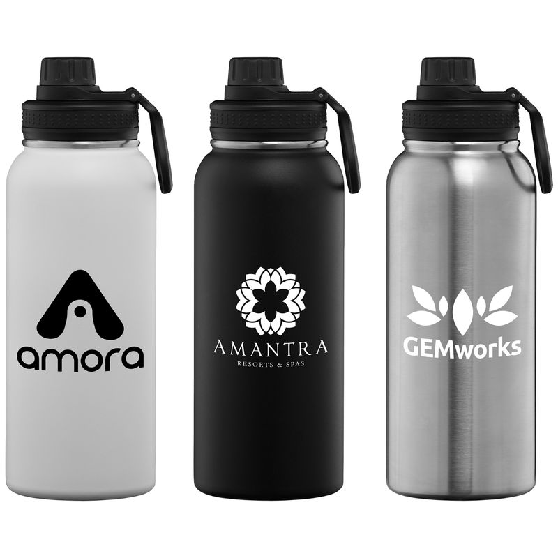 Alaska Plus - 35 oz. Stainless Steel Double Wall Water Bottle