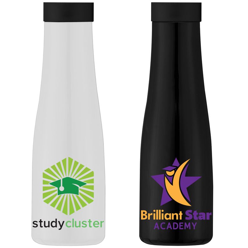 Iceland - 19 oz. Double Wall Stainless Steel Bottle w/360 Twist Lid - ColorJet