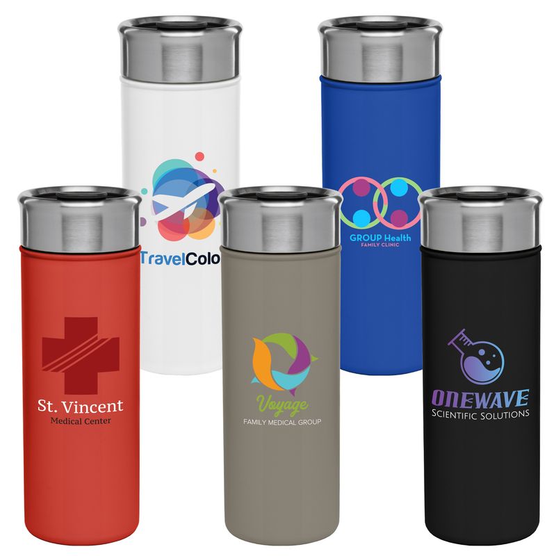 Kauai - 18oz. Double Wall SS Vacuum Tumbler - Full Color
