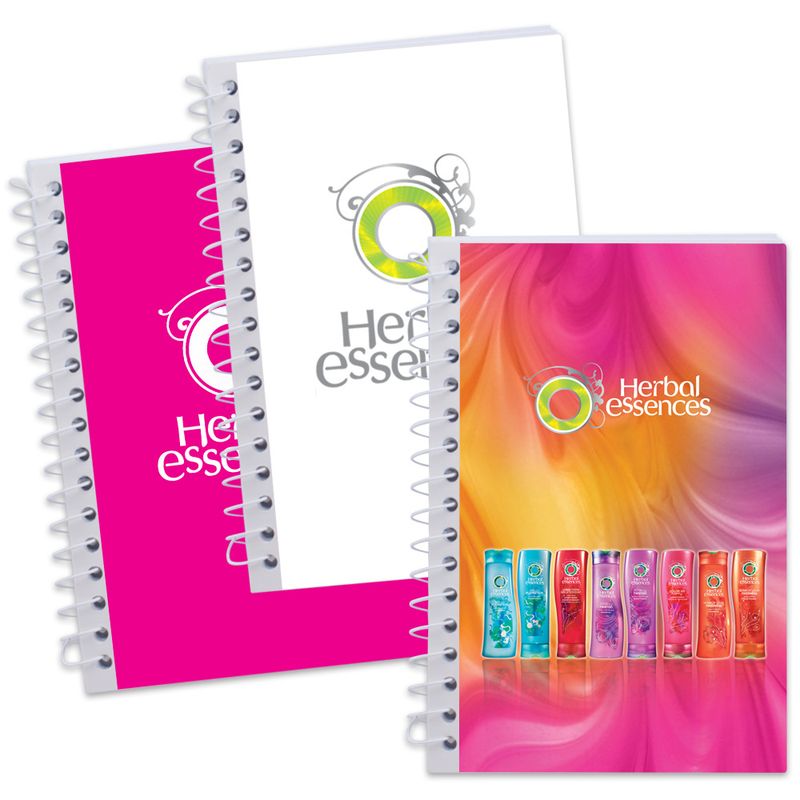 SimpliColor Side Bound Flip Pad - (Digital Full Color) Cover Notebook