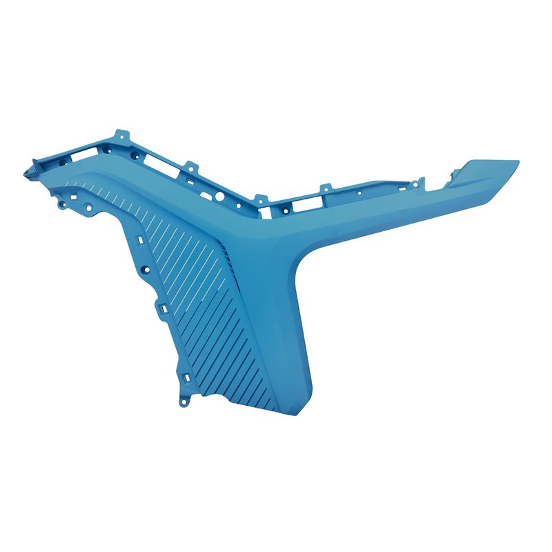 Untere Seitenabdeckung, links (blau) Untere Seitenabdeckung, links (blau)