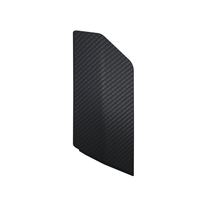 Batteriefach-Seitenabdeckung links (mattschwarze Farbe, Aufkleber nur mit Logo)