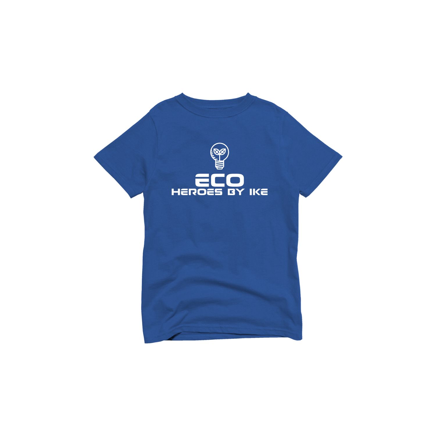 Youth Eco Heroes Logo Shirt- Royal