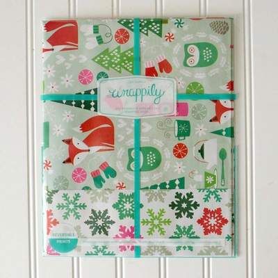 Festive Forest Eco Wrapping Paper