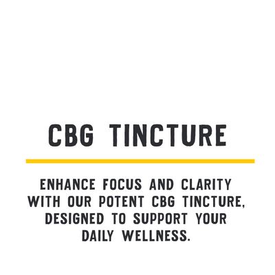 CBG TINCTURE
