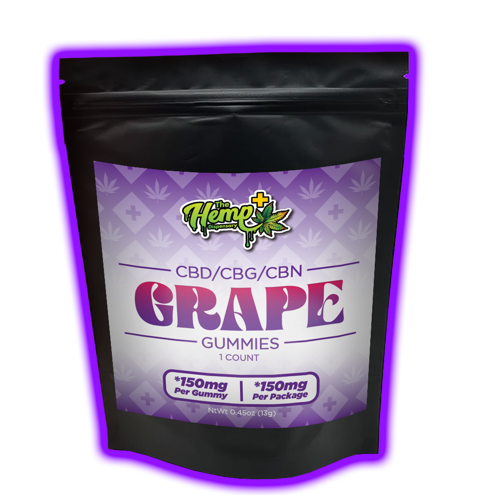 CBD/CBG/CBN GUMMIES GRAPE 150 MG BATCH: 84147