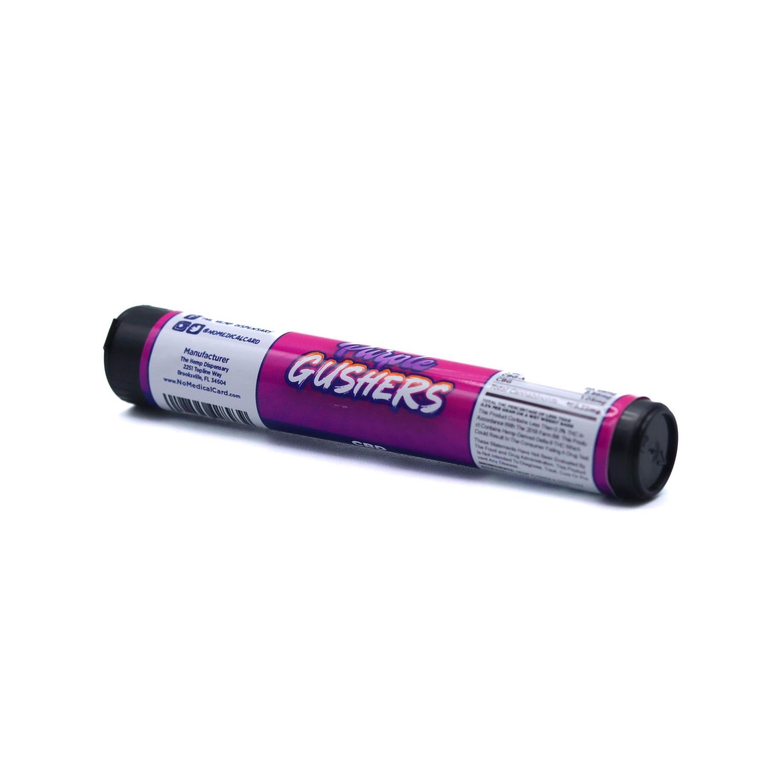 CBD PRE-ROLLED JOINT PURPLE GUSHERS