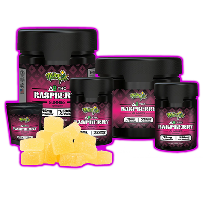 DELTA 8 THC GUMMIES RASPBERRY 15MG