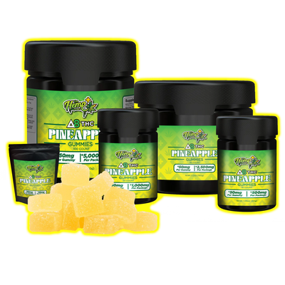 DELTA 8 THC GUMMIES PINEAPPLE 50MG