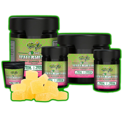 DELTA 9 THC GUMMIES WATERMELON BATCH: 030724-4