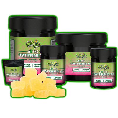DELTA 9 THC GUMMIES WATERMELON 10 MG