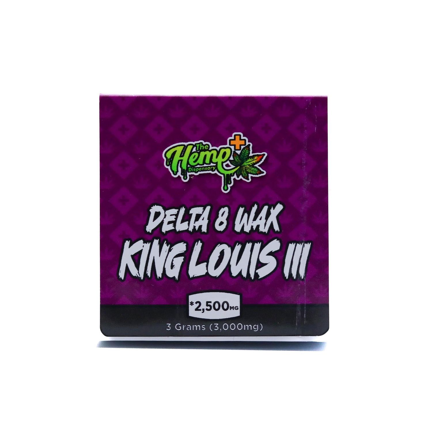 DELTA 8 THC WAX KING LOUIS THREE GRAMS INDICA