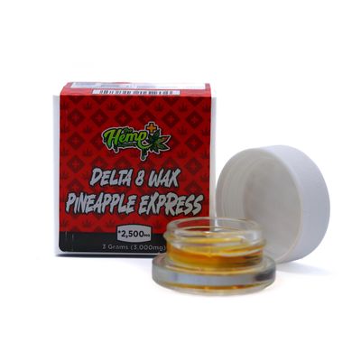 DELTA 8 THC WAX PINEAPPLE EXPRESS THREE GRAMS SATIVA