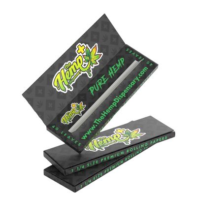 HEMP ROLLING PAPERS (PURE HEMP) 1 1/4 40 COUNT