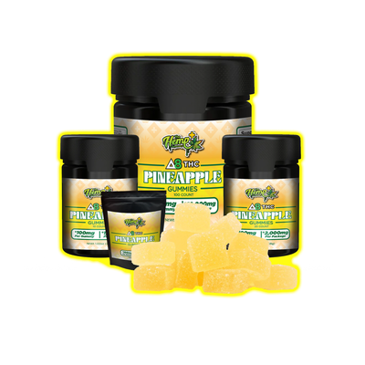 DELTA 8 THC GUMMIES PINEAPPLE 100MG