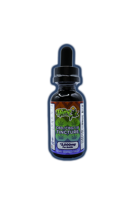 CBD/CBG/DELTA 8 THC COCONUT OIL TINCTURE