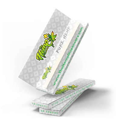 KING SIZE ROLLING PAPERS (PURE HEMP)