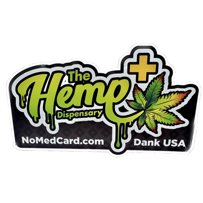 THE HEMP DISPENSARY METAL SIGN