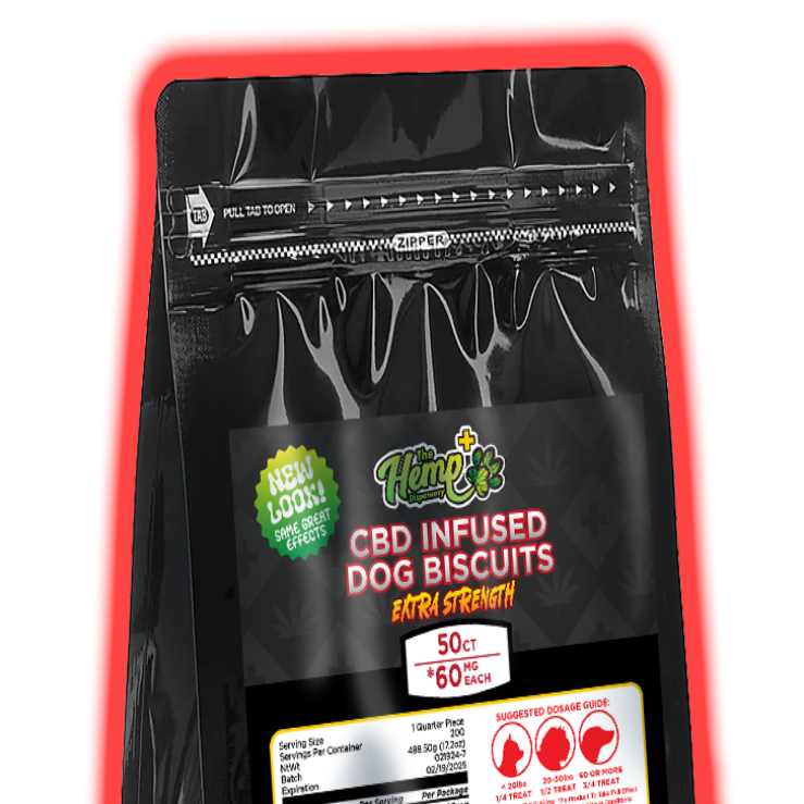 CBD DOG TREATS 50 COUNT