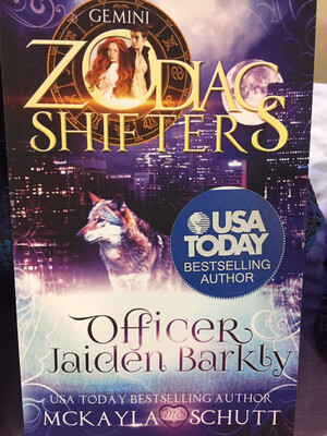 Officer Jaiden Barkly- Signed Paperback