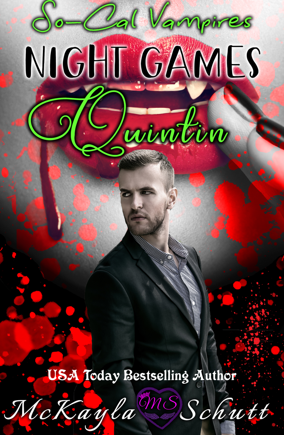 Night Games- Quintin (So-Cal Vampires #2) - Signed Copy