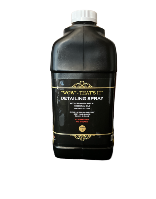 1 Gallon &quot;WOW&quot; That&#39;s It Detailing Spray With Essential Oils &amp; Carnauba Wax #1 works in Temps from 32-175*F(Click Picture For Video)