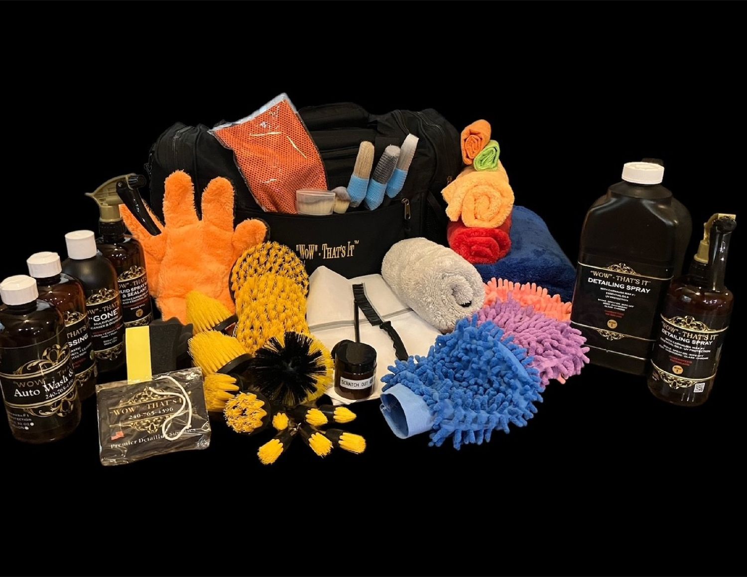 Mega Plush Detailing Kit