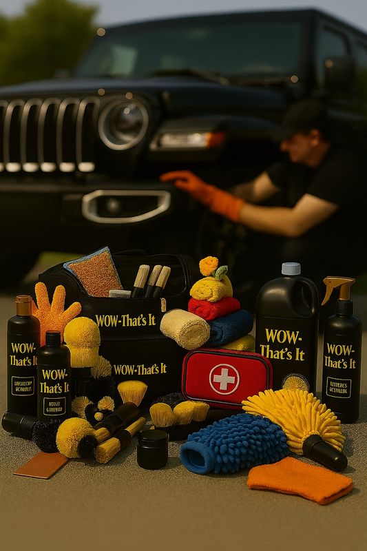 Mega Plush Detailing Kit