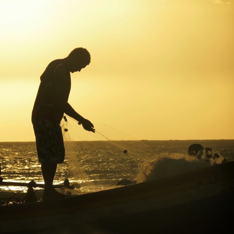 The fisherman - Jericoacoara - Brazil
