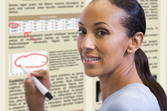 Dry-erase Laminated Research Poster (NPR)