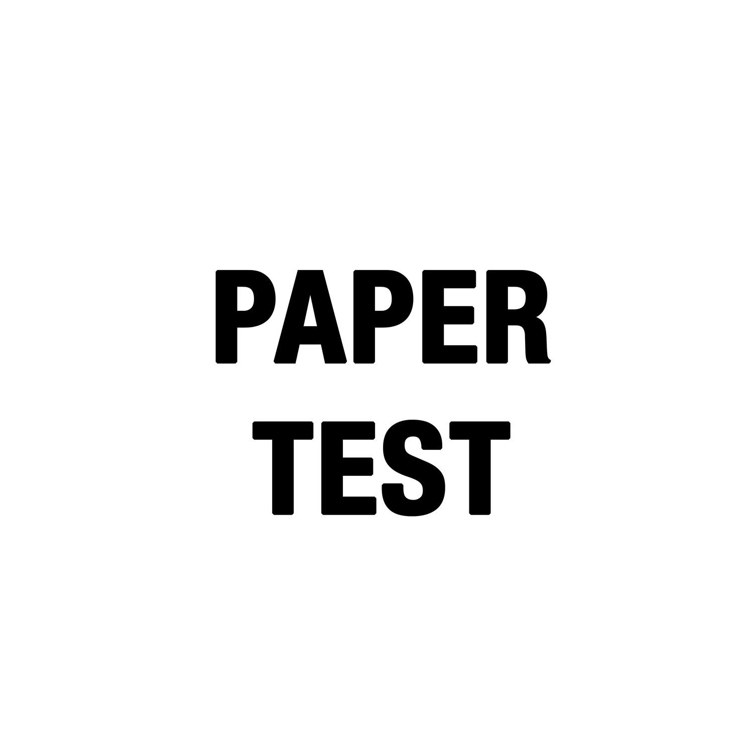 Professional research paper poster - TEST