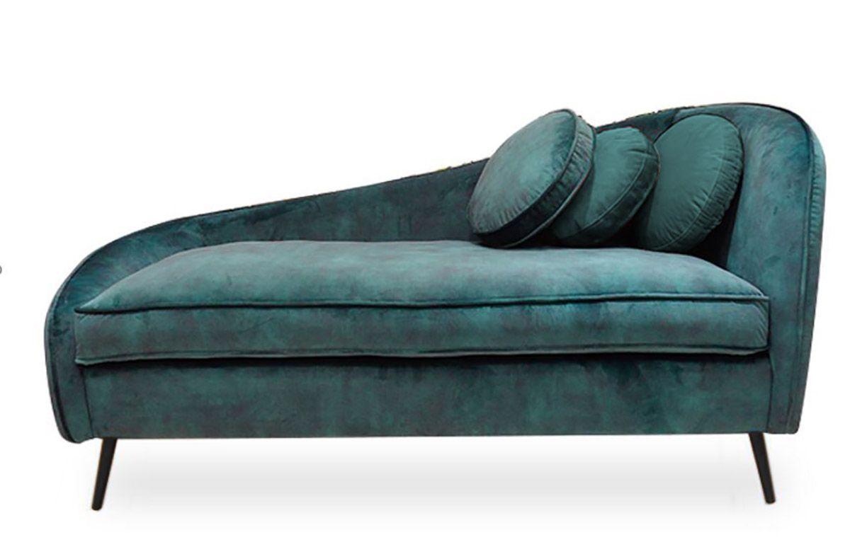 Sofa &quot;Chic&quot; – Samt grün 