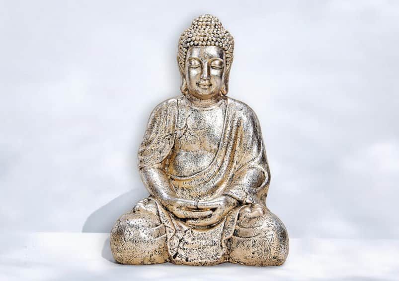 Buddha sitzend - H 41 cm