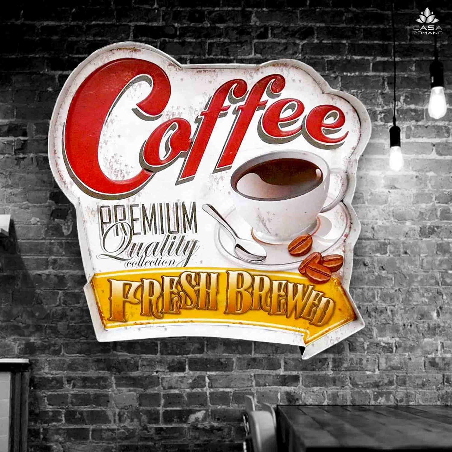 Blechschild &quot;Coffee&quot;
