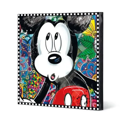 „Mickey Forever &amp; Ever“ – Kunstvolle Leinwandmalerei für Disney-Fans