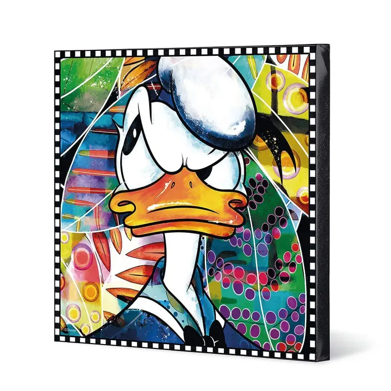 „Donald Duck“ – Handgemalte Disney-Leinwand | Made in Italy