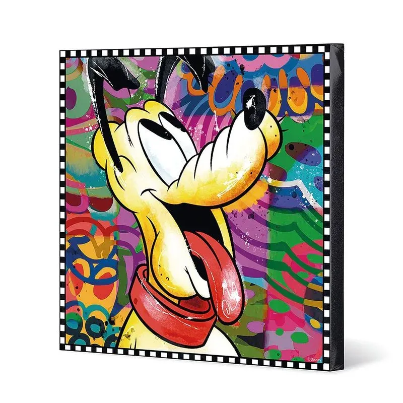 „Pluto“ – Handgemalte Disney-Leinwand | Made in Italy
