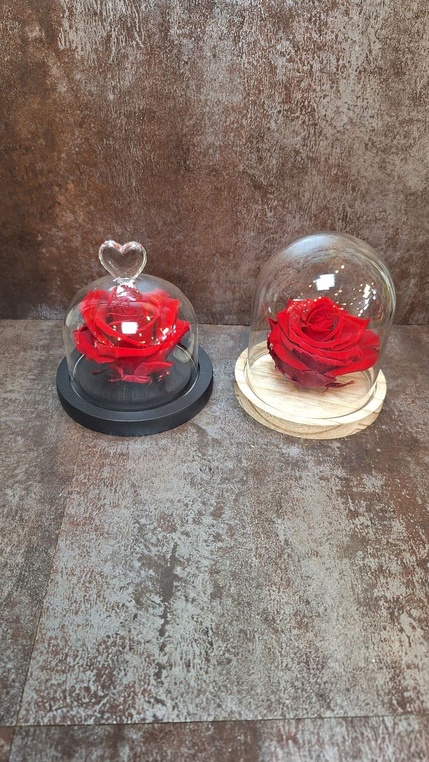 Rose éternelle globe
