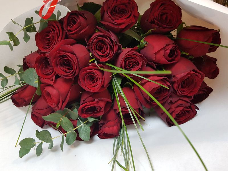 Bouquet de roses rouges
