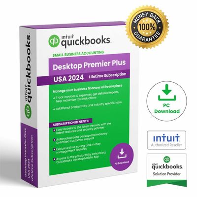 QuickBooks Desktop Premier 2024 Lifetime License US Version