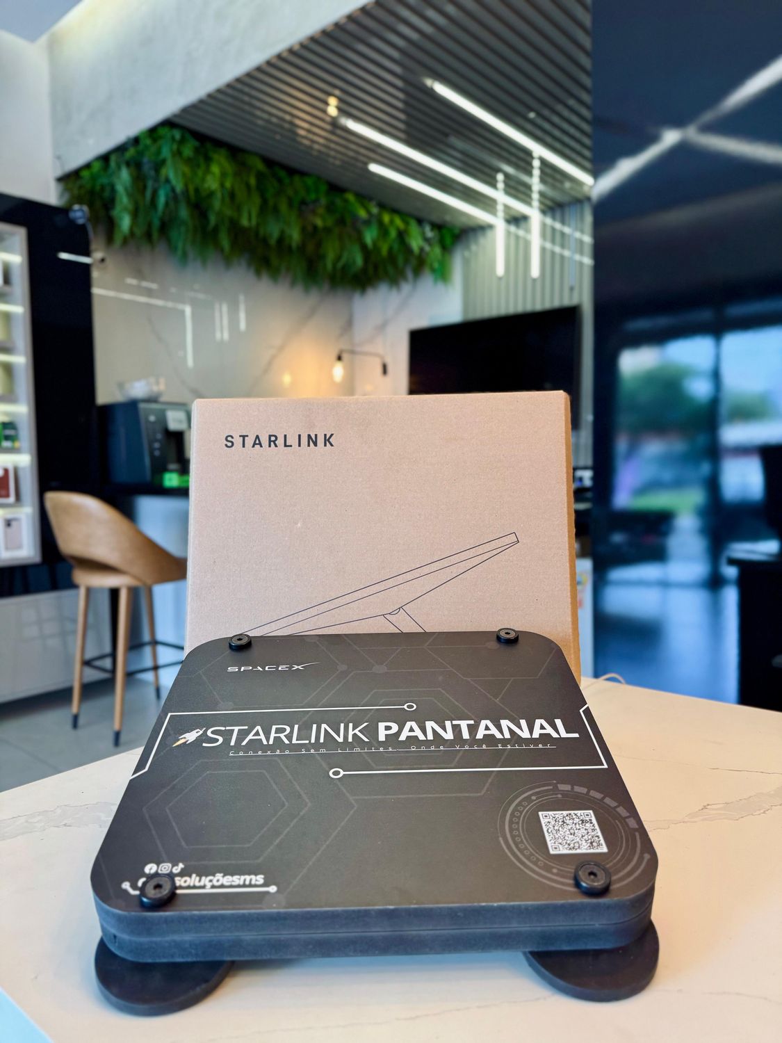 Case Starlink Mini + 4 Imãs 88mm