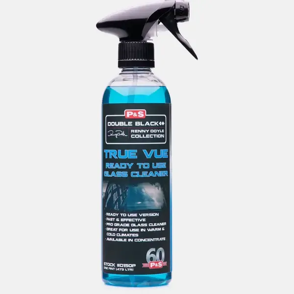 TRUE VUE GLASS CLEANER- READY TO USE- Pint