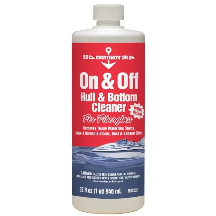 ON &amp; OFF HULL CLEANER, Size: QUART
