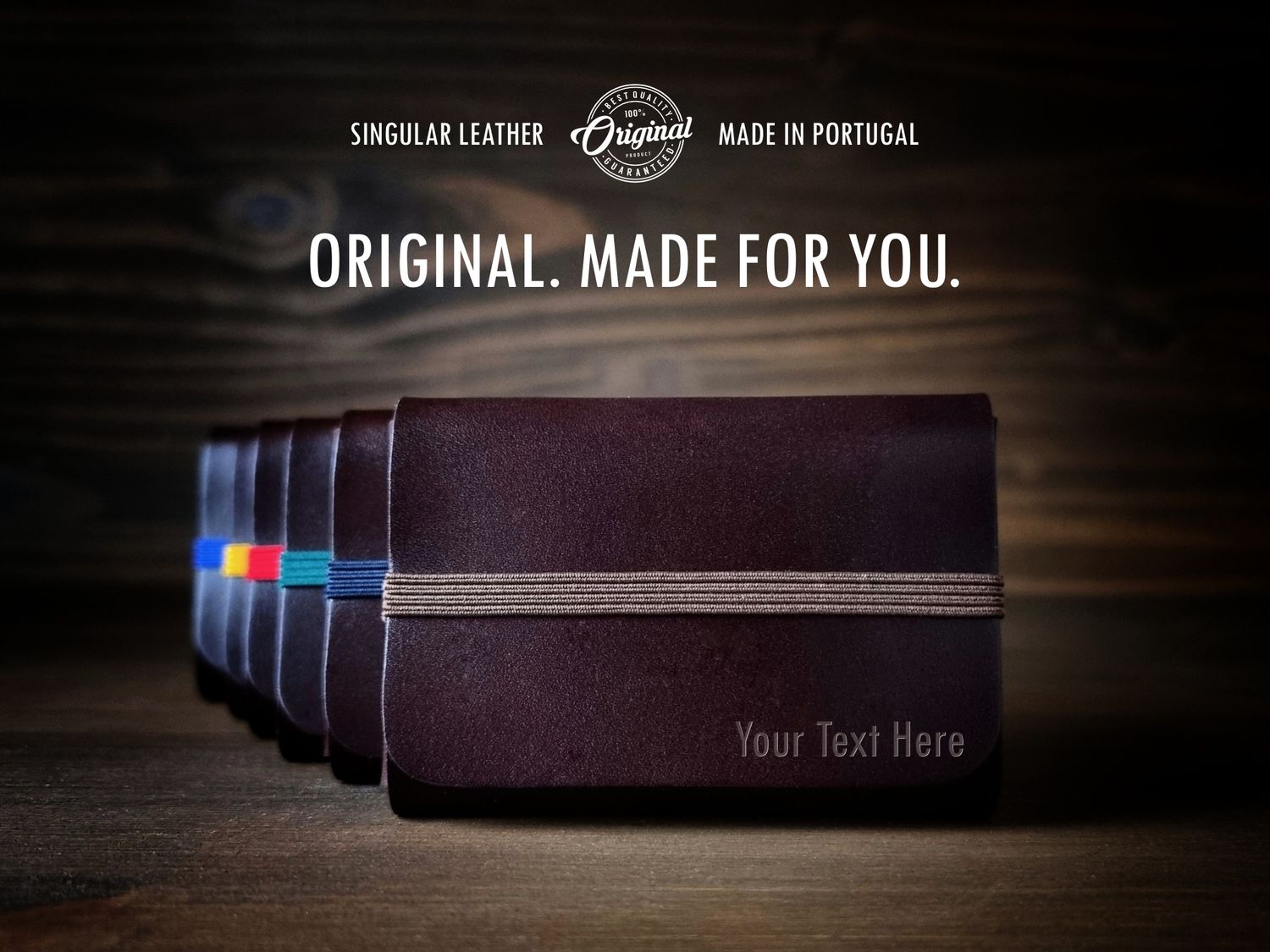 SINGULAR LEATHER™ Wallet - Dark Brown