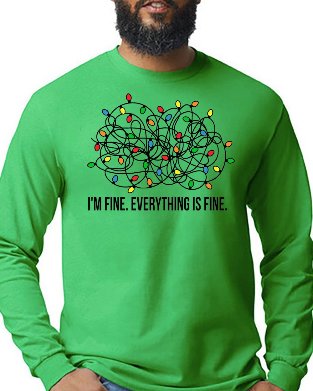 Christmas Lights &quot;I&#39;m Fine.  Everythings Fine.&quot;