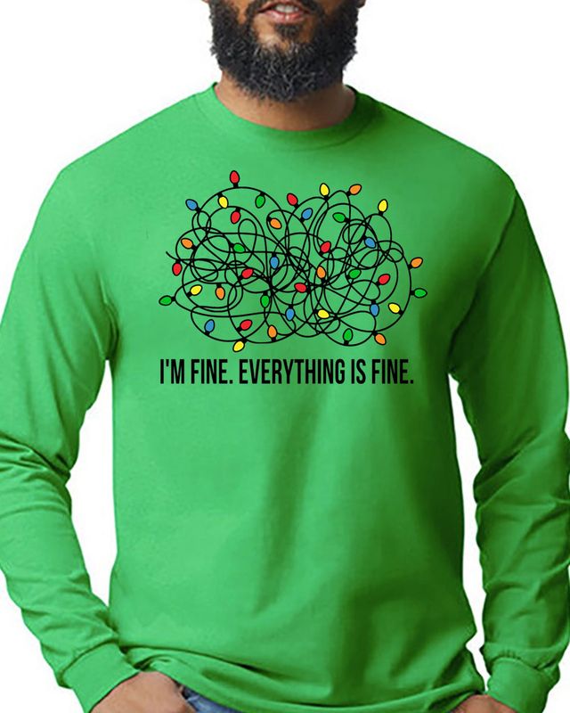Christmas Lights &quot;I&#39;m Fine.  Everythings Fine.&quot;