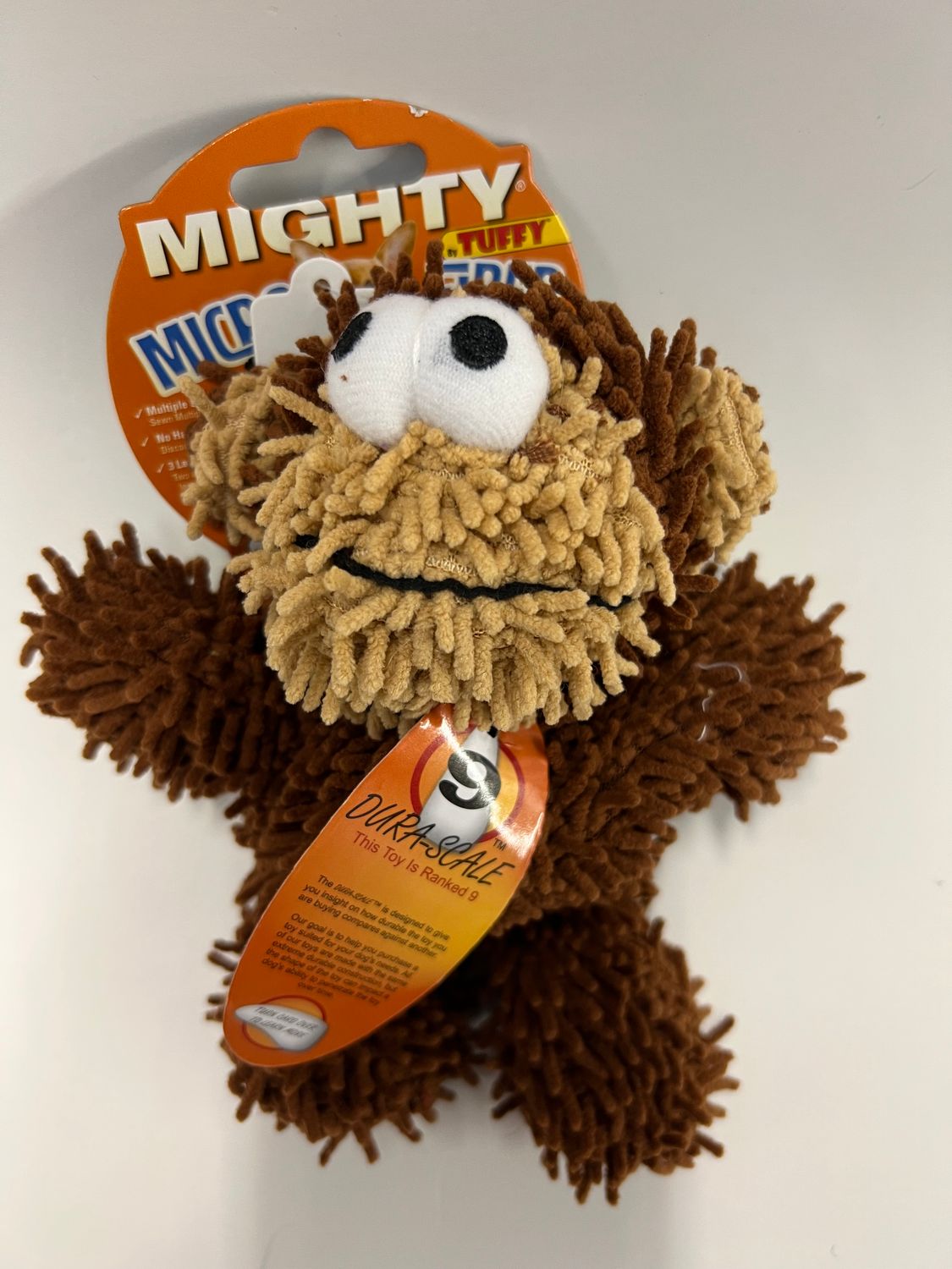 Tuffy Mighty JR Microfiber BALL-MONKEY