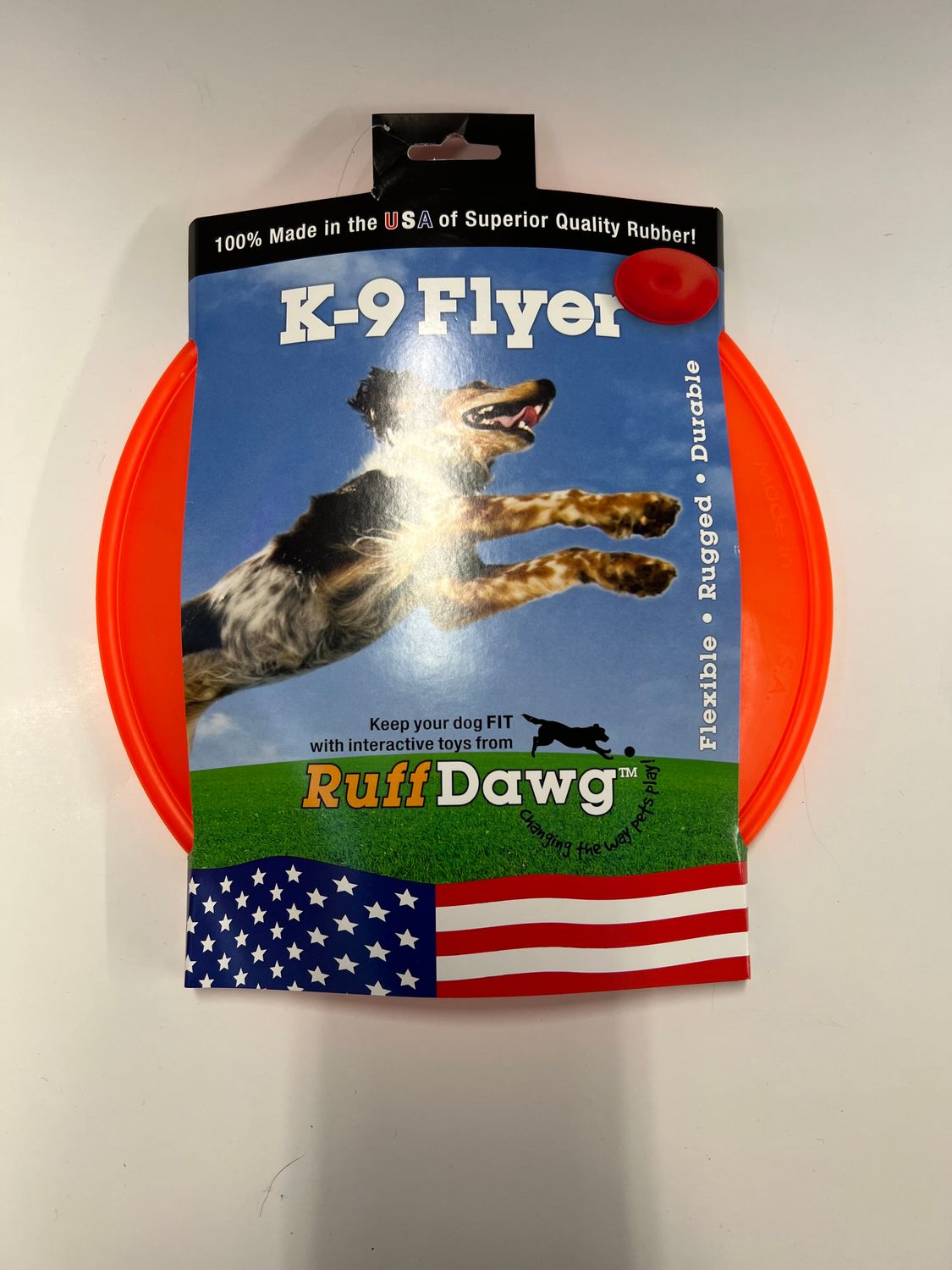Ruff Dawg USA K9 Flyer (Assrt. colors)