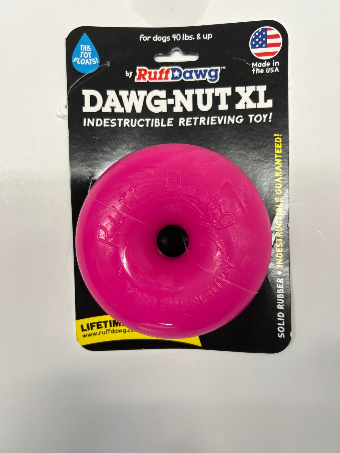 Ruff Dawg Indestructible USA Dawg-Nut XL Assrt. colors)